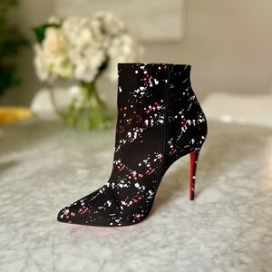 Christian Louboutin Size 38 So Kate Toile Splashing